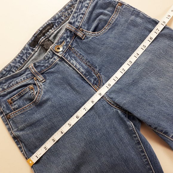 Calvin Klein Vintage Medium Wash Mid-rise Bootcut Jeans - Picture 10 of 16